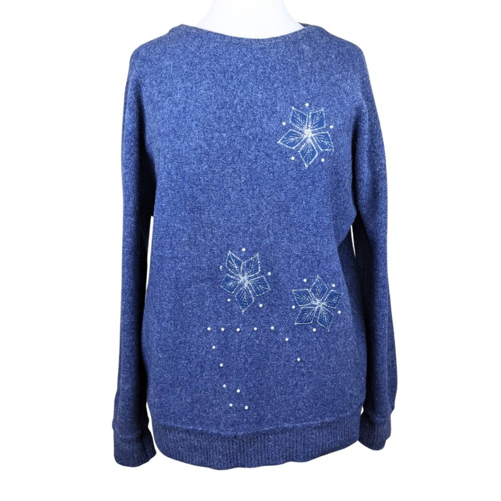 Wool Angora Vintage 80s sweater Medium